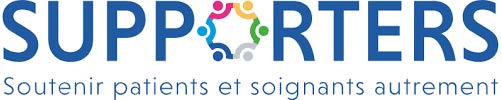 Logo Supporters : Soutenir patients et soignants autrement